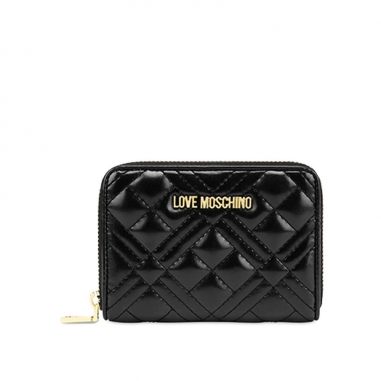 MOSCHINOMOSCHINO SLG-New Shiny Quilted短夾