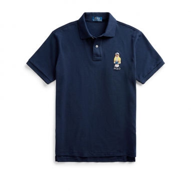 POLO RALPH LAUREN拉夫勞倫 定制修身 CP-93 小熊圖案 Polo 衫