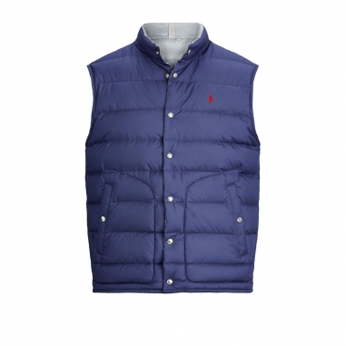 POLO RALPH LAUREN拉夫勞倫 雙面兩穿羽絨馬甲