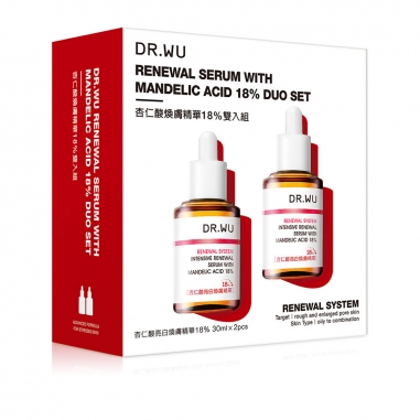 Dr.Wu達爾膚 杏仁酸煥膚精華18%雙入特惠組