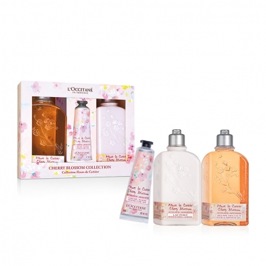 L'Occitane歐舒丹 甜蜜櫻花三入特惠組(春日限定版)