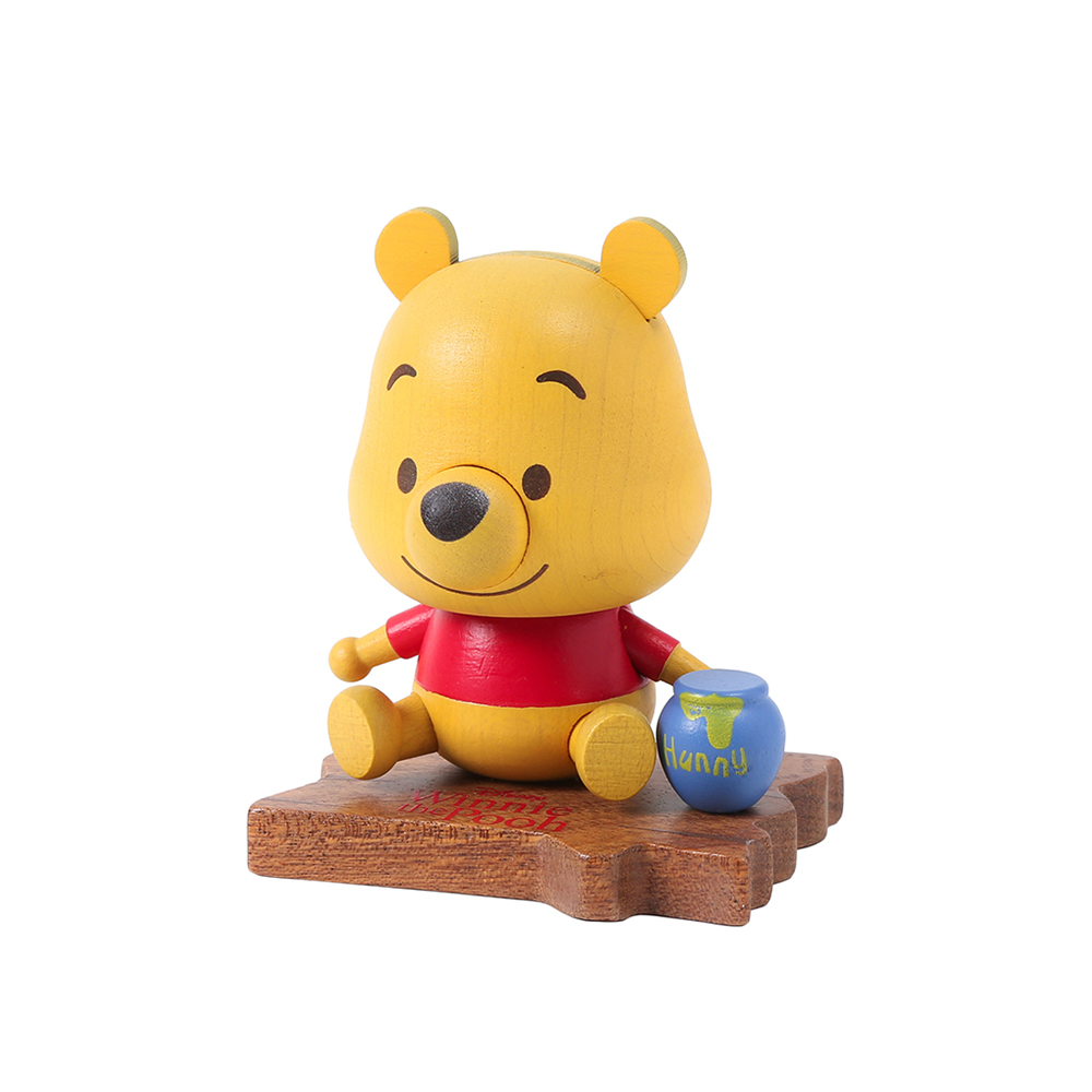 Jean Cultural 知音文創｜DISNEY 迪士尼系列 維尼木製彈簧擺飾