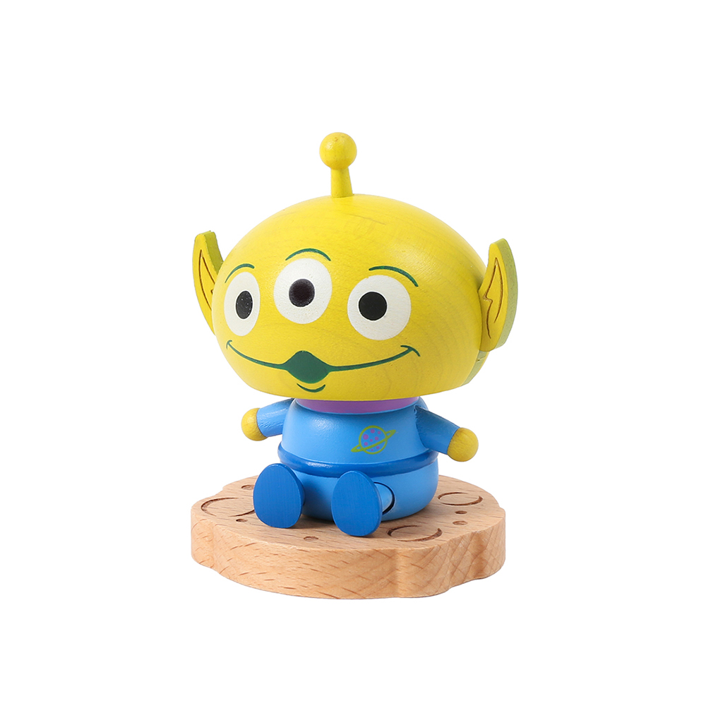 Jean Cultural 知音文創｜DISNEY 迪士尼系列 三眼怪木製彈簧擺飾