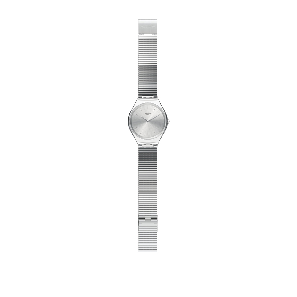 SWATCH 超薄金屬系列 SKINOUTONO 手錶