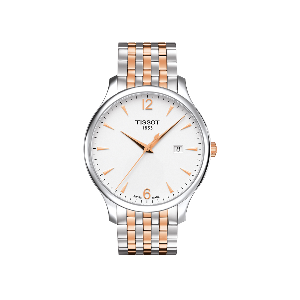TISSOT Tradition 經典大三針薄型腕錶