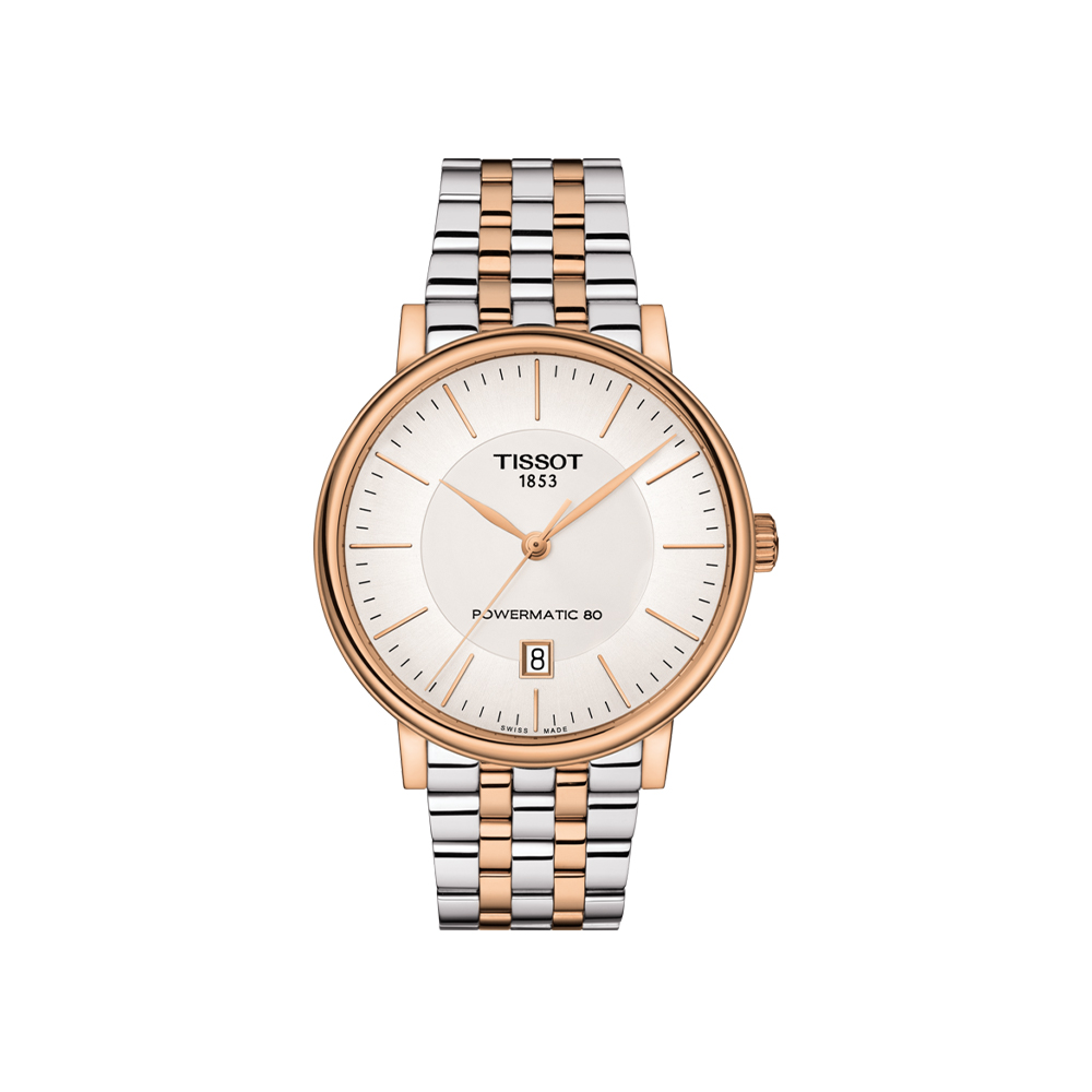 TISSOT 天梭卡森高級 POWERMATIC 80 腕錶