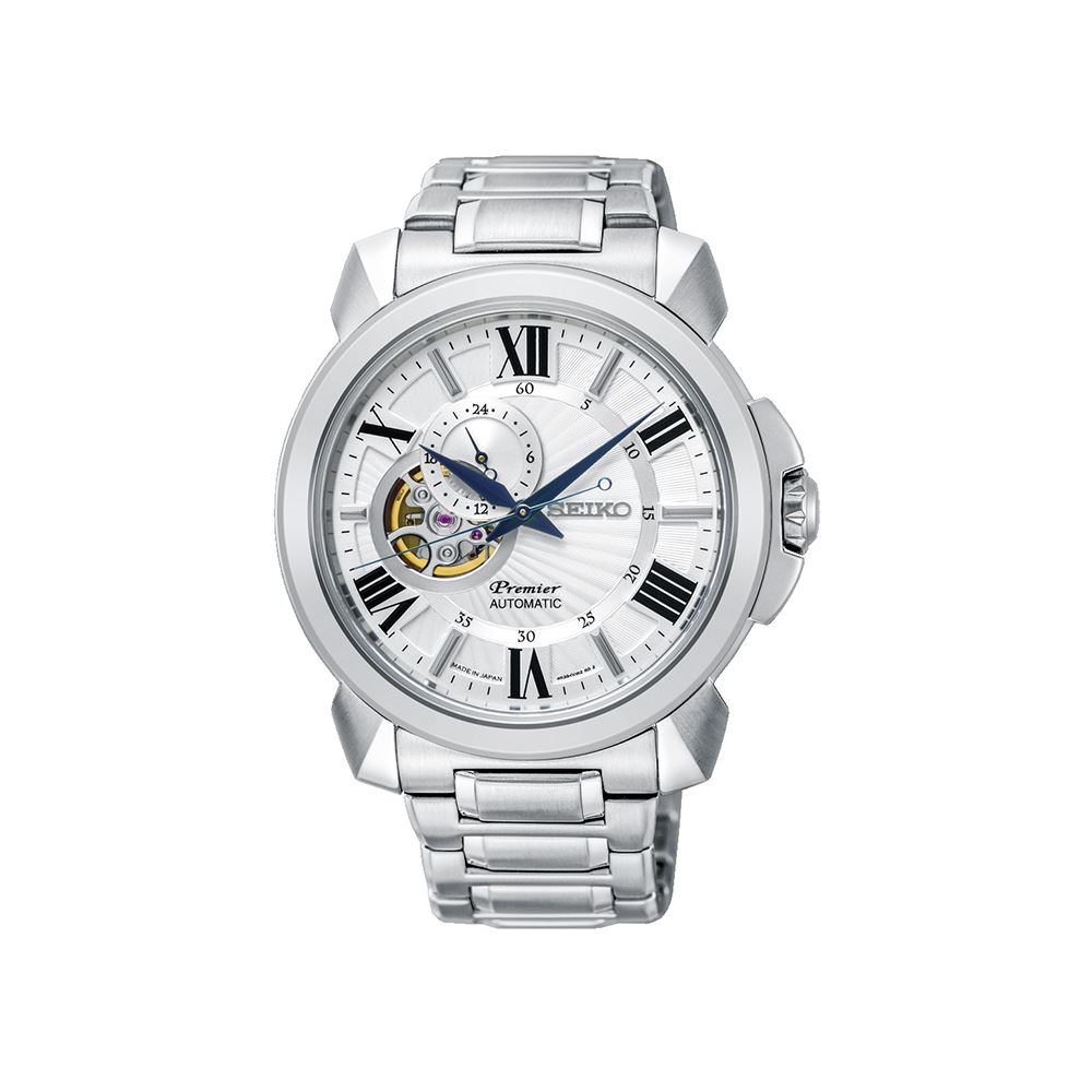 SEIKO Premier 開芯羅馬機械腕錶