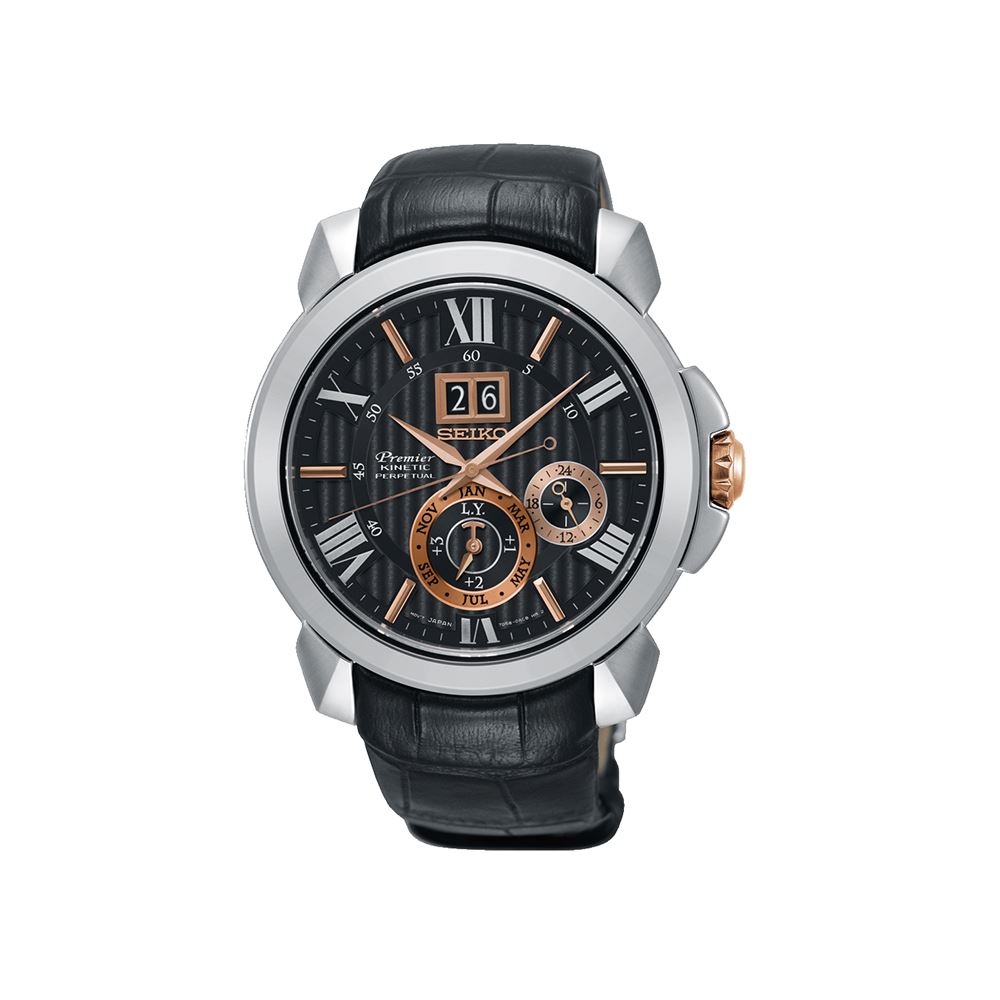 SEIKO Premier人動電能萬年曆手錶
