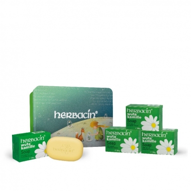 herbacin德國小甘菊 小甘菊經典膚皂四入特惠組