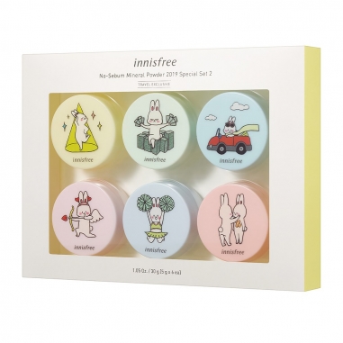 innisfree悅詩風吟 無油無慮礦物控油蜜粉餅特別版