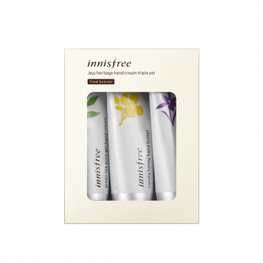 innisfree悅詩風吟 濟州自然遺產護手霜三件特惠組