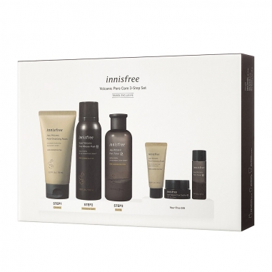 innisfree悅詩風吟 火山泥毛孔潔淨三步驟特惠組