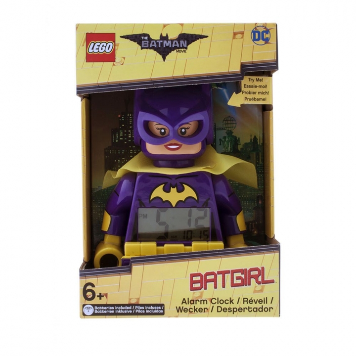 LEGO® Batman Batgirl™ Minifigure Alarm ClockLEGO鬧鐘-蝙蝠女孩