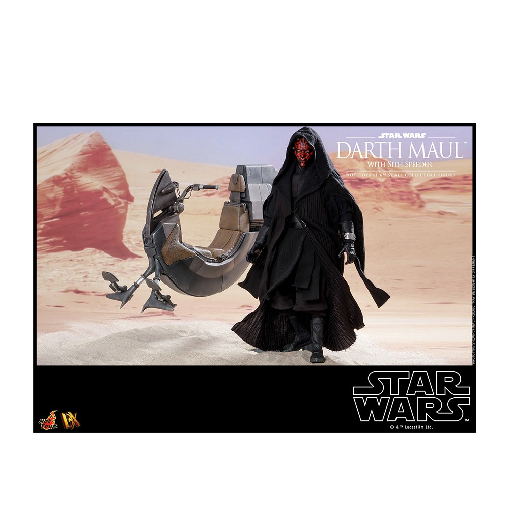 Beast Kingdom DX17 星際大戰I：威脅潛伏 達斯魔 & 西斯飛行車 套裝組