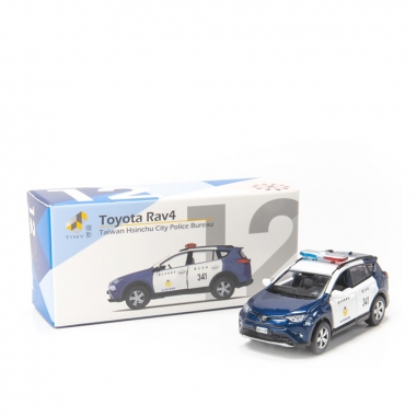 TINY微影 豐田Rav4台灣警察局