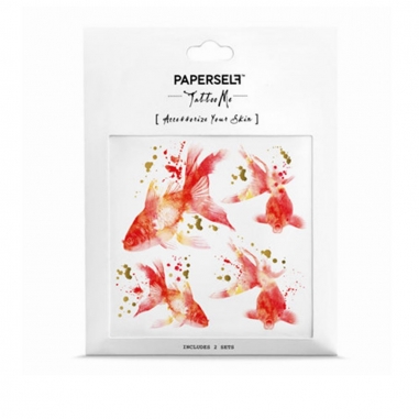 PAPERSELFPAPERSELF 刺青貼紙 金魚