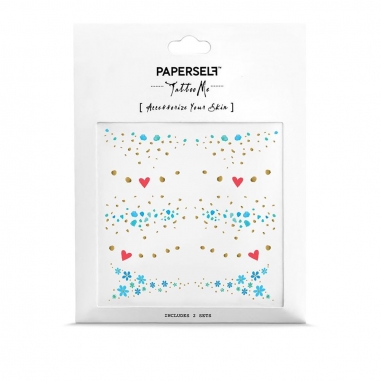 PAPERSELFPAPERSELF 刺青貼紙 迷你彩斑