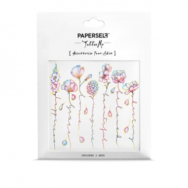 PAPERSELFPAPERSELF 刺青貼紙 文字花