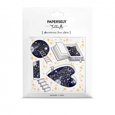 PAPERSELFPAPERSELF 刺青貼紙 探索星空