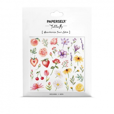 PAPERSELFPAPERSELF 刺青貼紙 夏之花