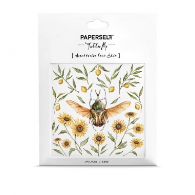 PAPERSELFPAPERSELF 刺青貼紙 春日獨角仙