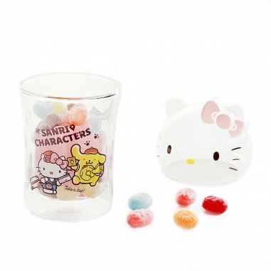 Sanrio三麗鷗 HELLO KITTY好朋友造型玻璃雙層杯Sanrio三麗鷗 HELLO KITTY好朋友造型玻璃雙層杯