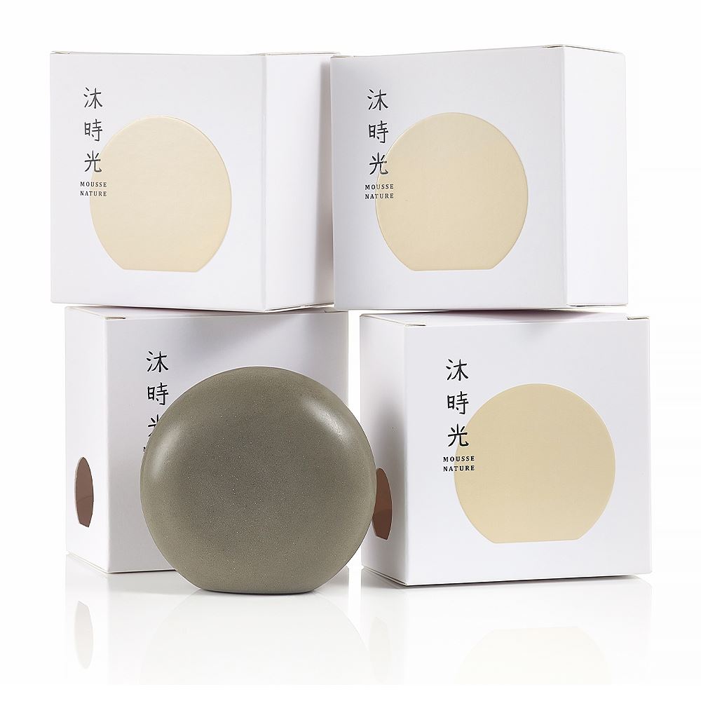 MOUSSE NATURE 溫泉青磺皂4入