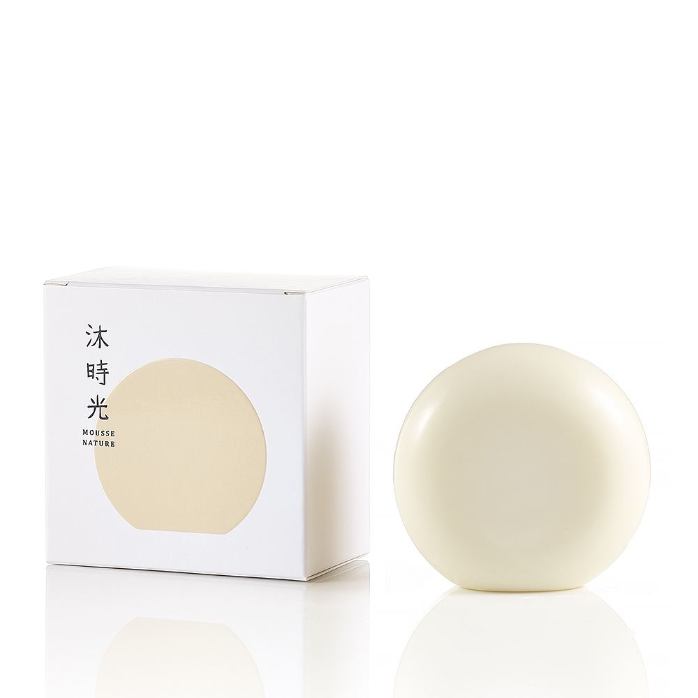 MOUSSE NATURE MOUSSE NATURE 沐時光|溫泉杏仁油嬰兒皂【滋潤舒緩】