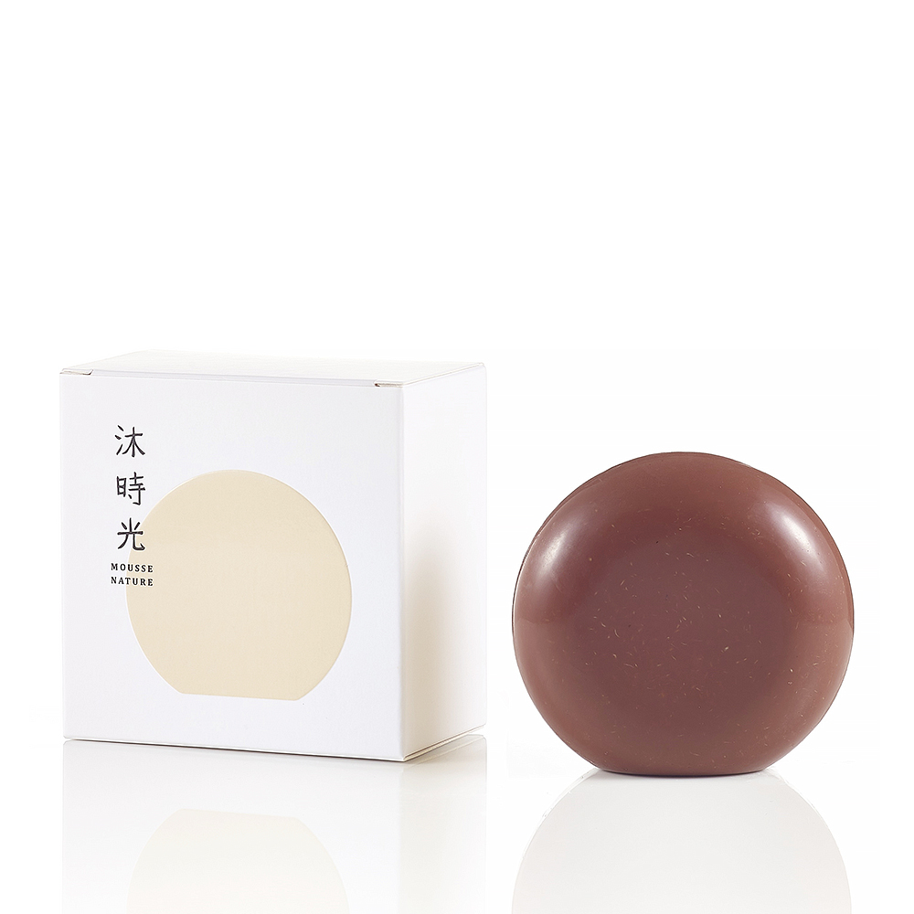 MOUSSE NATURE MOUSSE NATURE 沐時光|溫泉絲瓜天竺葵皂【嫩白去角質】