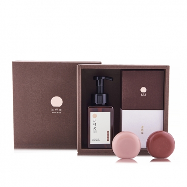 MOUSSE NATURE沐時光 溫泉玫瑰皂禮盒