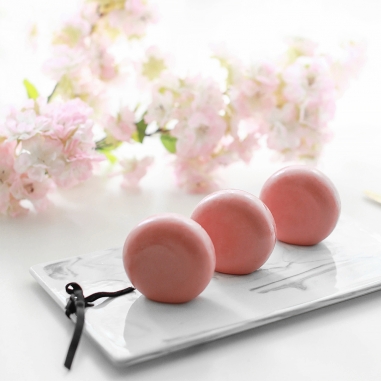 MOUSSE NATURE 沐時光|溫泉櫻花手工皂【滋潤淨白】4入組