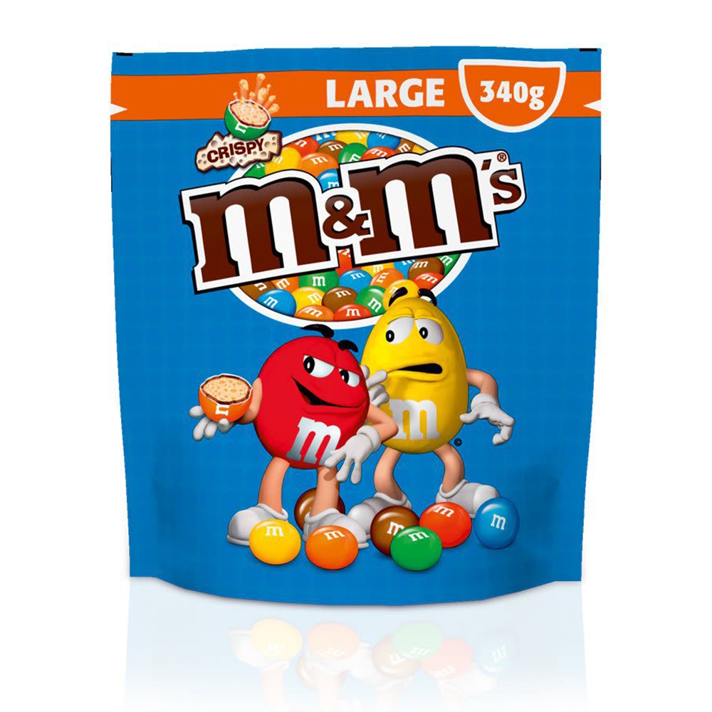 Mars M&M 脆心牛奶糖衣巧克力分享包