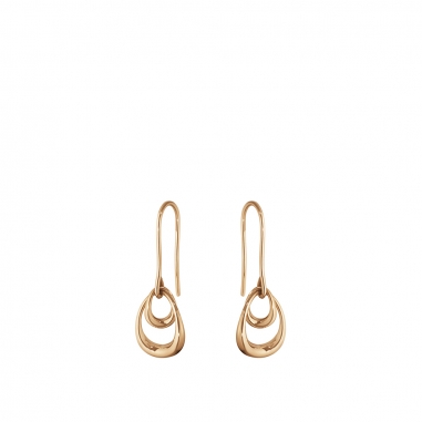 Georg Jensen喬治傑生 Offspring18K 玫金耳環