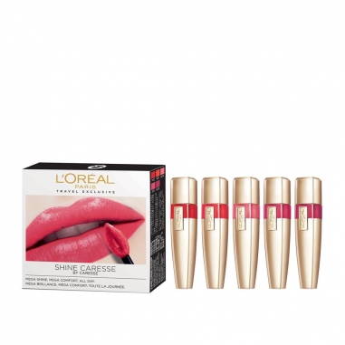 L'Oreal Paris巴黎萊雅 絲柔唇乳特惠組