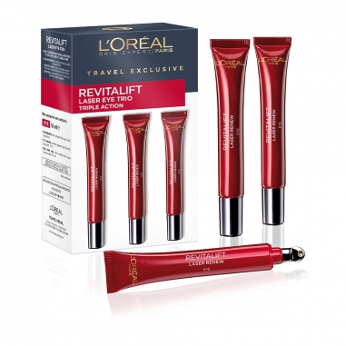 L'Oreal Paris巴黎萊雅 復顏光學嫩膚眼霜特惠組