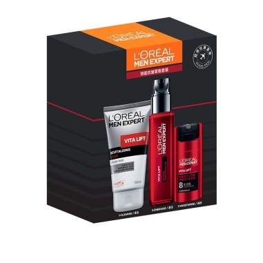 L'Oreal Paris巴黎萊雅 男士銳能抗皺緊致特惠組