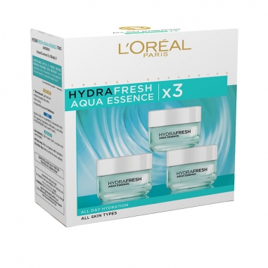 L'Oreal Paris巴黎萊雅 清潤深海洋全日保濕水精華凝露特惠組