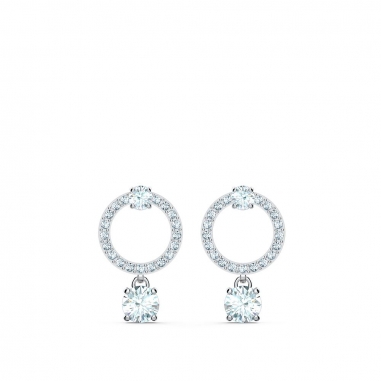 Swarovski施華洛世奇 Attract Circle 耳環