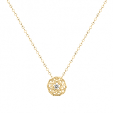 AGATHA璦嘉莎 14K CROWN項鍊