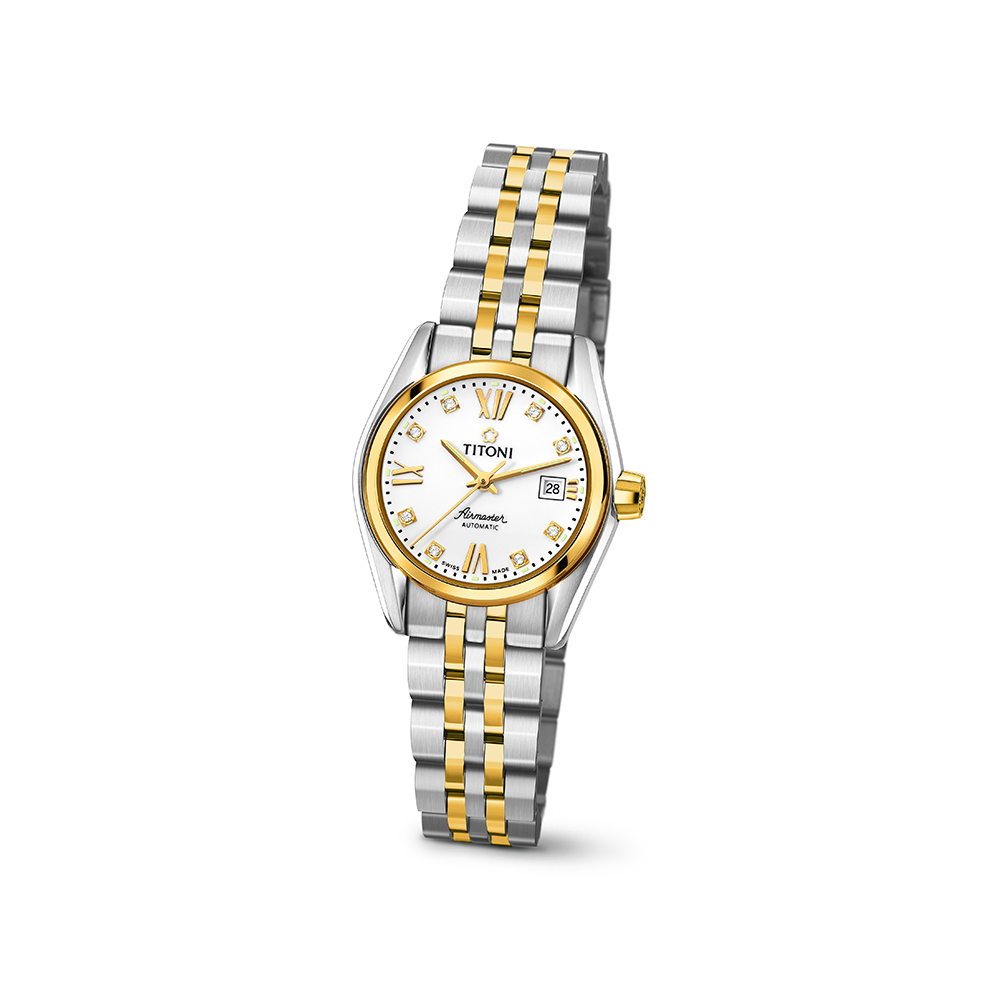 TITONI 瑞士梅花錶｜女士｜空中霸王系列 AIRMASTER